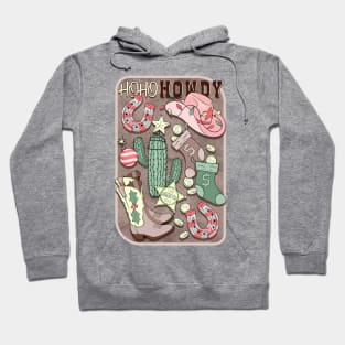 Ho Ho Howdy Cowboy Christmas Hoodie